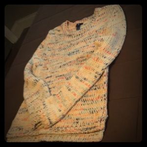 Ladies GAP round neck multicolored sweater